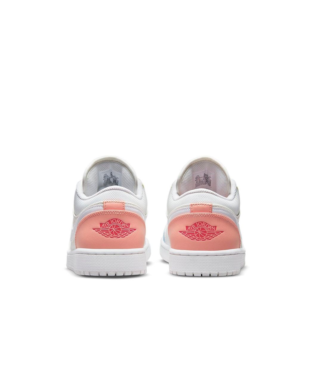 Nike White Jordan 1 Low To My First Coach for men