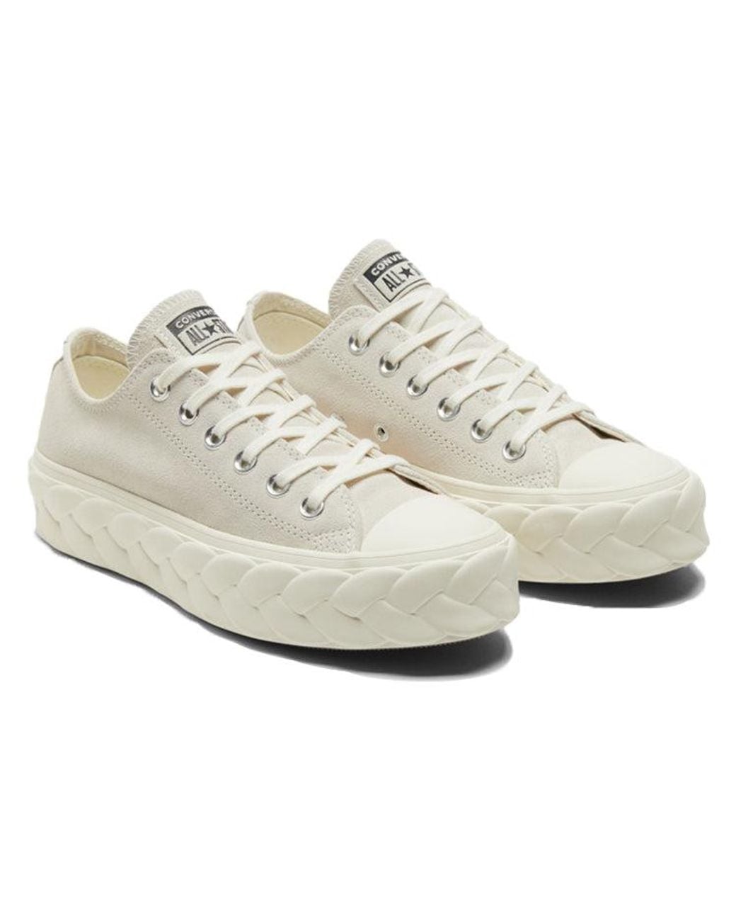 Converse White (Wmns) Chuck Taylor All Star Platform Low 'Runway Cable
