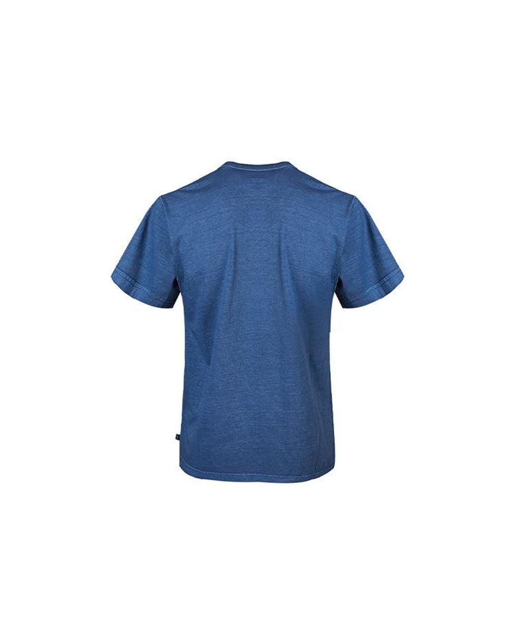 Nike Blue As Nk Sb Tee Pkt Round Neck Short Sleeve for men
