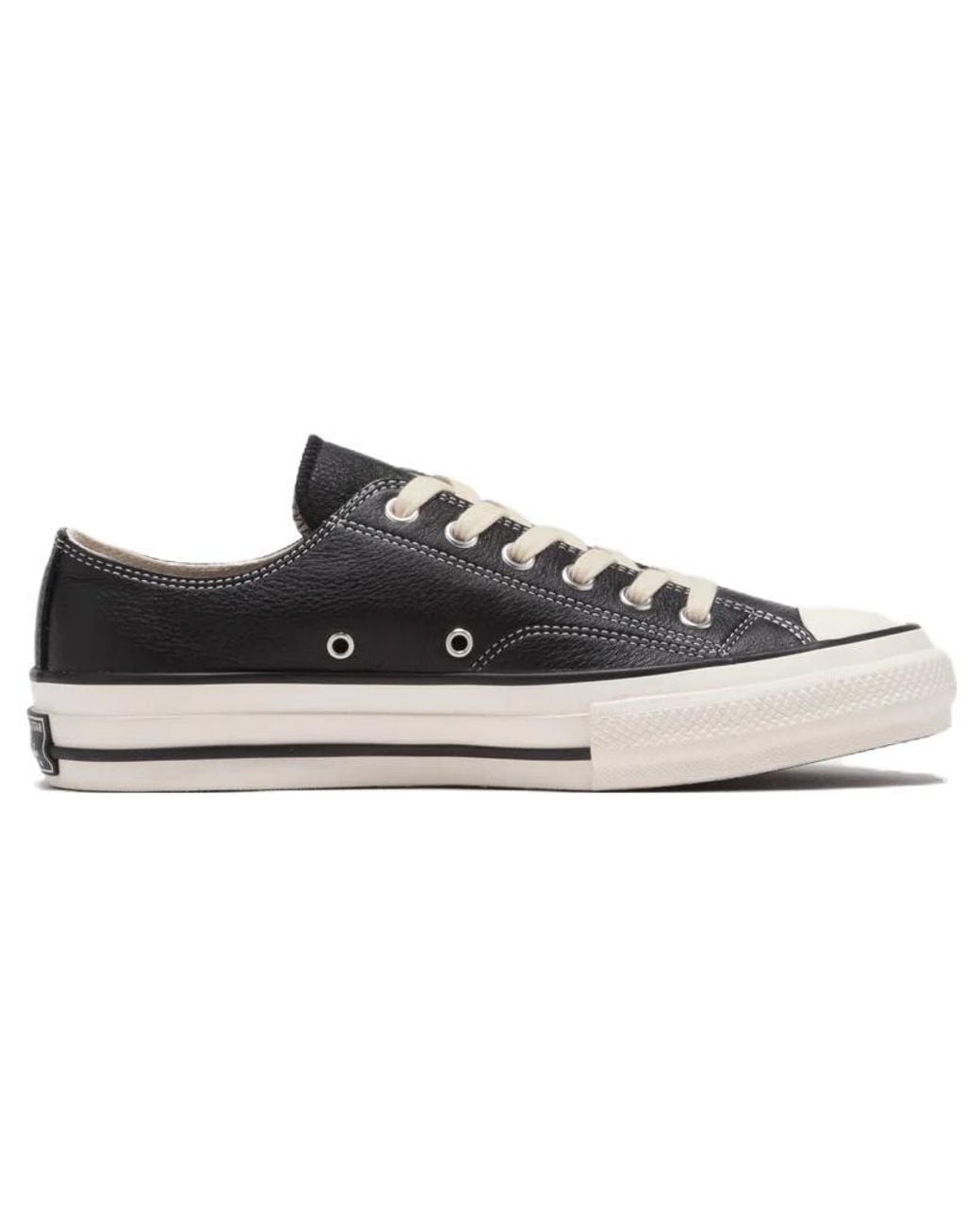 Converse Black Chuck Taylor Leather Ox for men