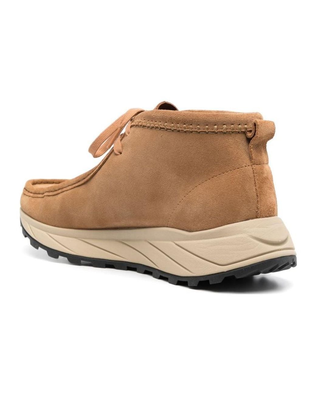 Clarks Brown Wallabee Eden Suede 'Dark Sand' for men