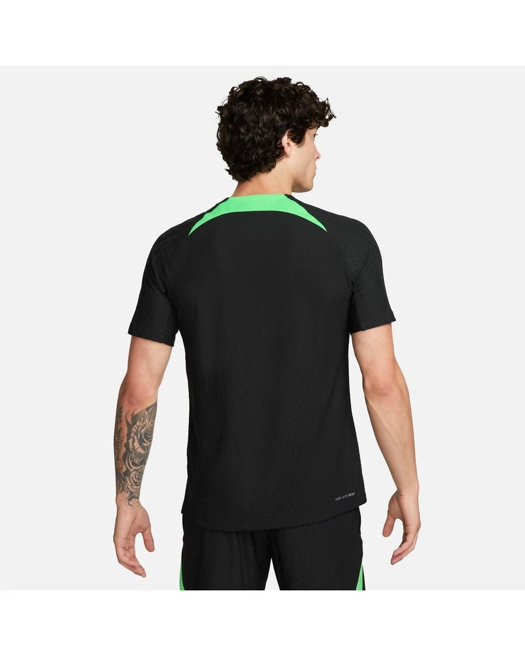 Nike Black Dri-Fit Adv Strike Elite Logo Liverpool Training Jersey for men