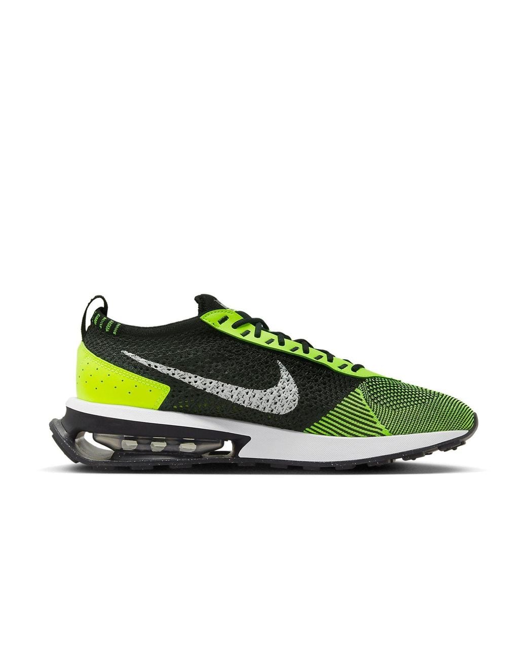 Nike Green Air Max Flyknit Racer 'Volt' for men