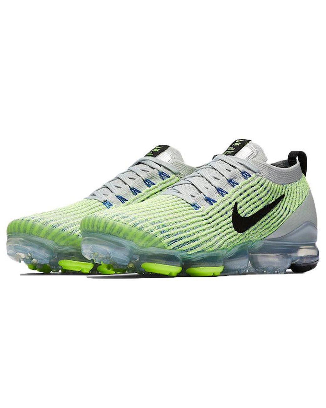 Nike Green Air Vapormax Flyknit 3 'Barely Volt' for men