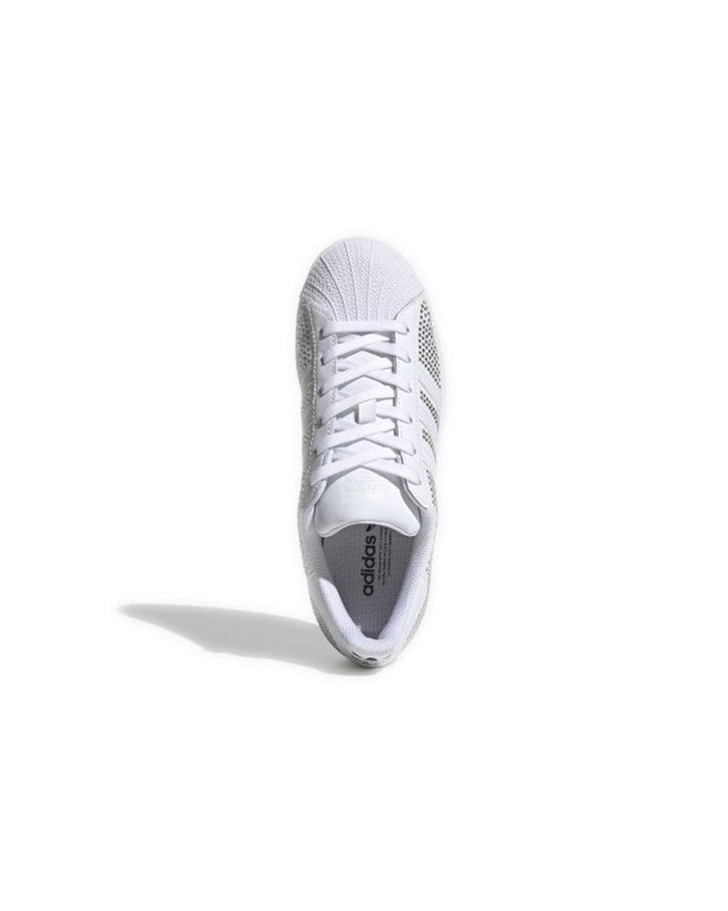 Adidas White (Wmns) Superstar 'Bling