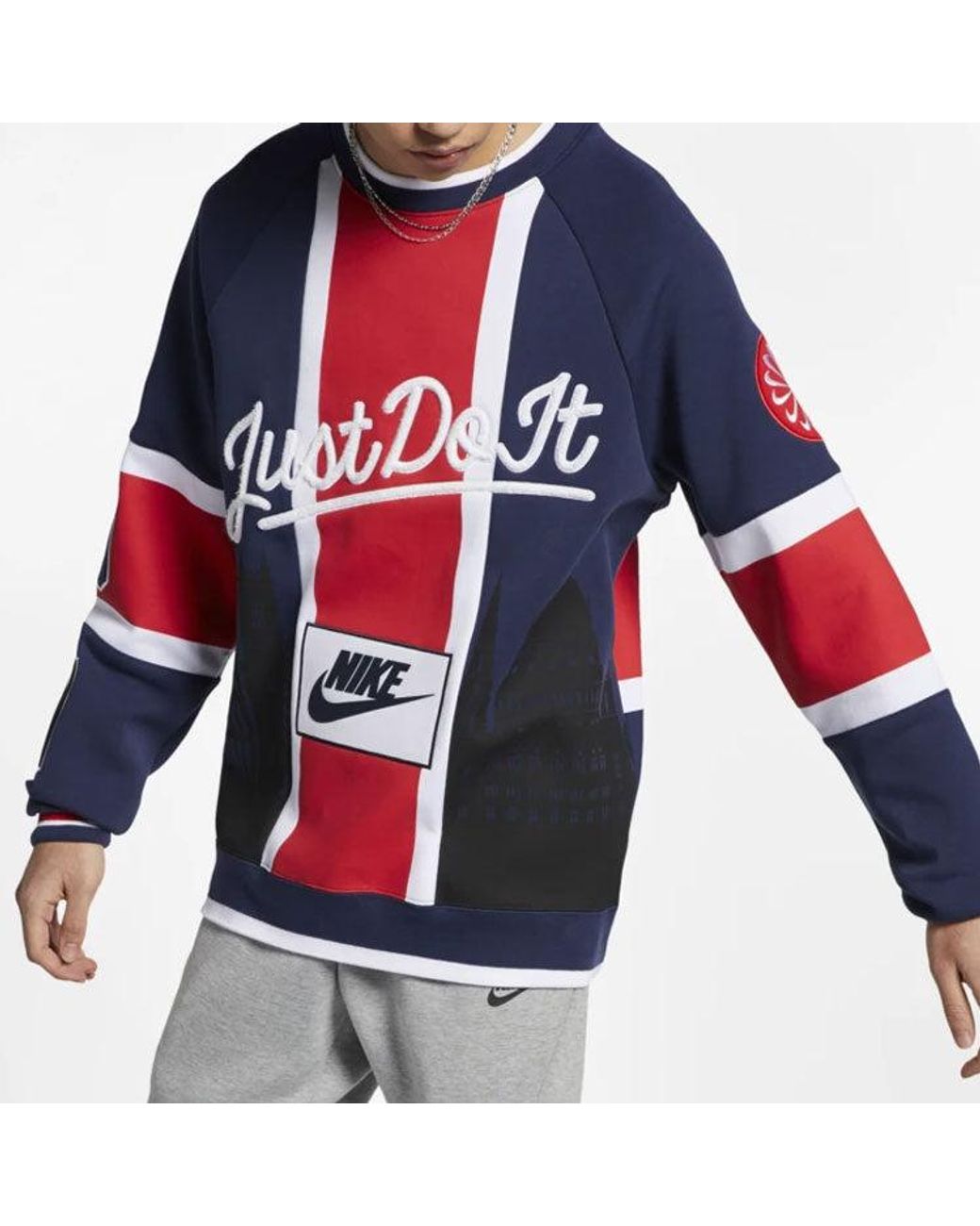 Nike Blue City Limited London Splicing 'Midnight University' for men