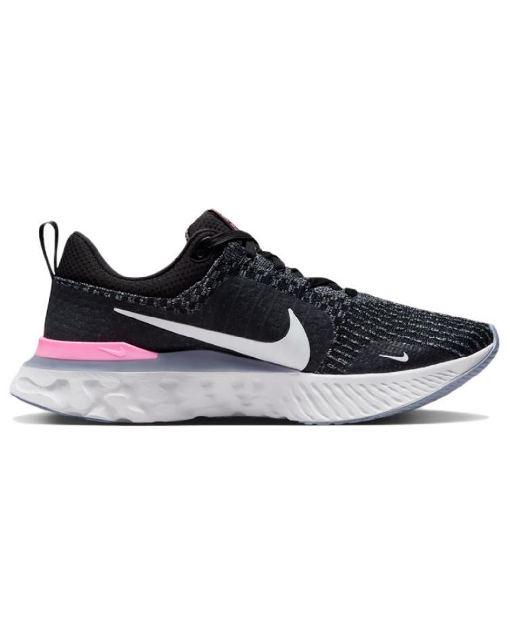 Nike React Infinity Run Flyknit 3 'black Football Grey Pink' in Blue for  Men | Lyst