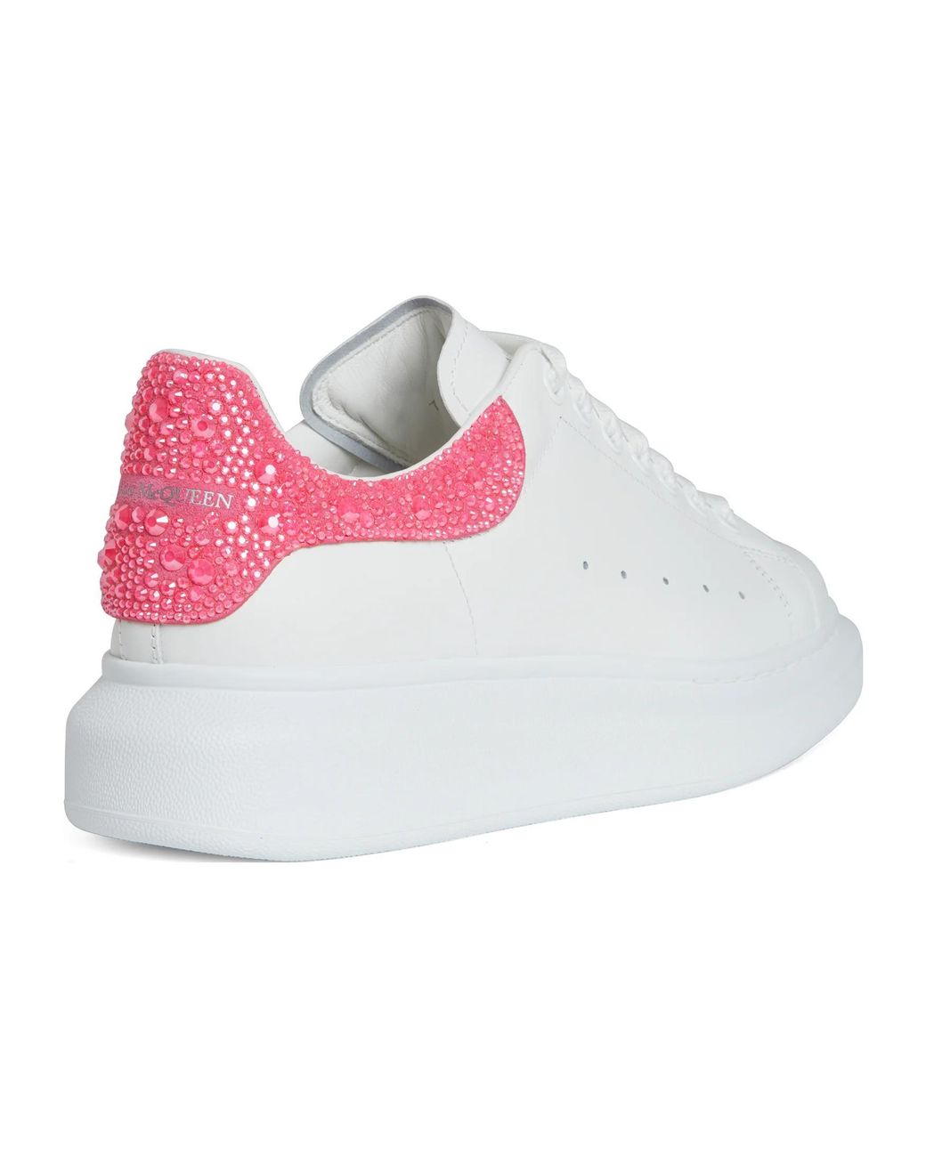 McQueen White (Wmns) Oversized Sneaker Glitter'