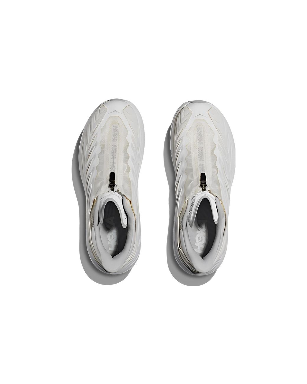 Hoka One One White Project Clifton 'Blanc De Blanc' for men