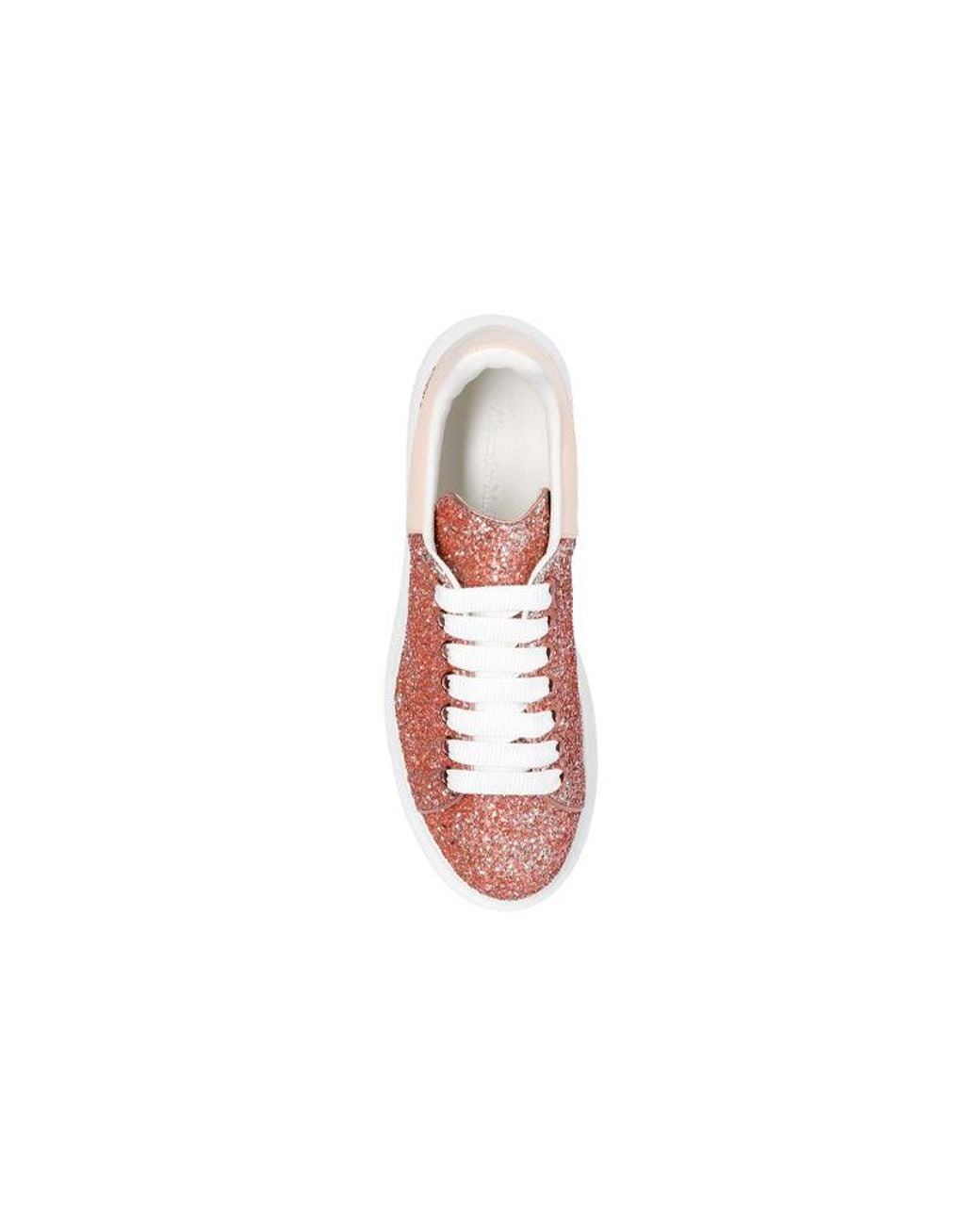 McQueen Pink (Wmns) Oversized Glitter Sneaker