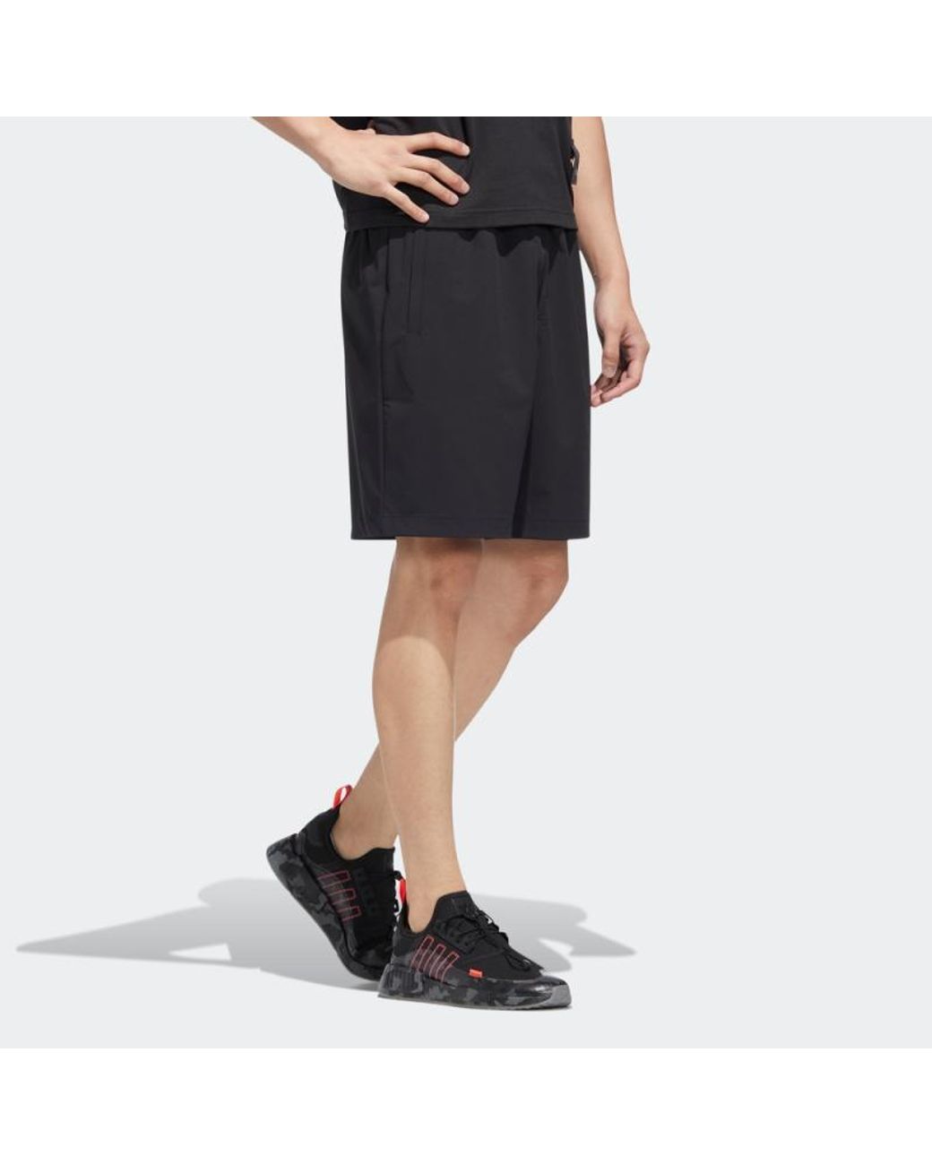 Adidas Blue Originals Y2K Sports Shorts for men
