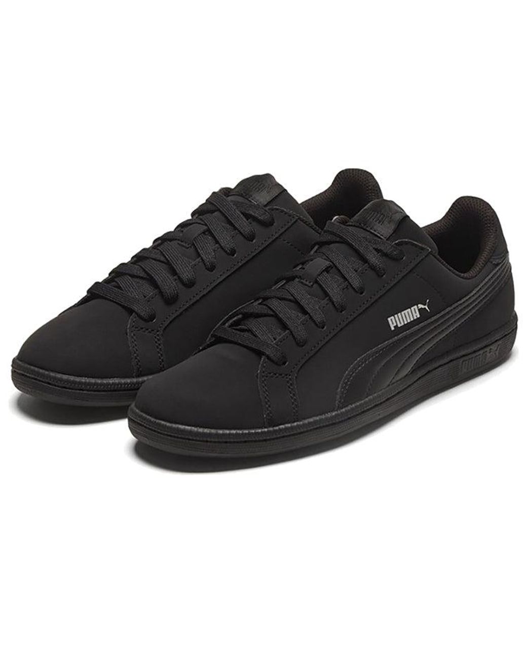 PUMA Black Smash Buck/ Low Casual Board Shoes for men