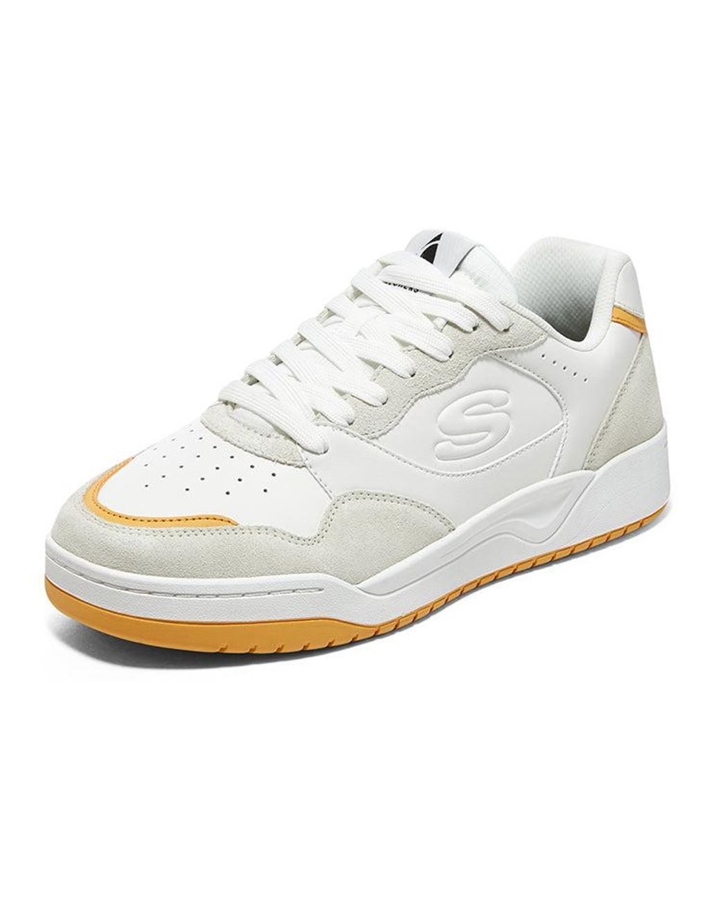 Skechers White Koopa Court Volley Low Varsity for men