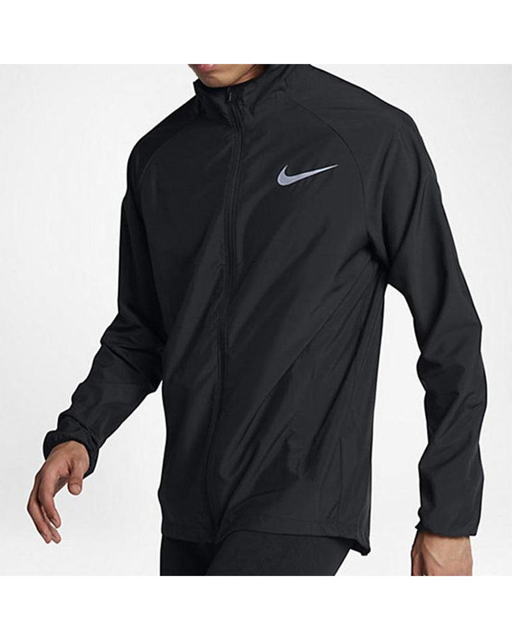 Nike Blue Dri-Fit Casual Sports Woven Training Jacket for men