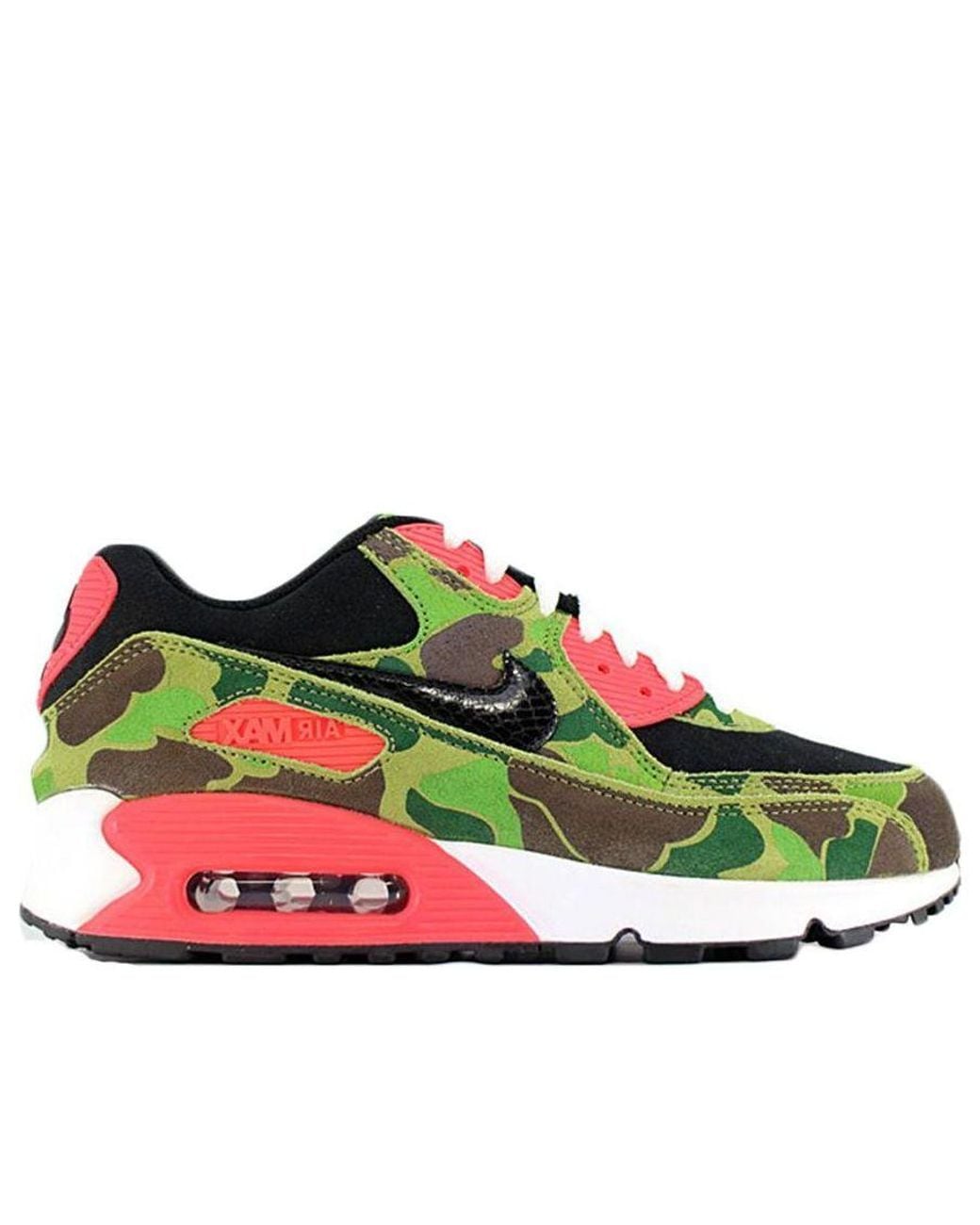 Nike Red X Atmos Air Max 90 Premium 'Duck Camo' for men