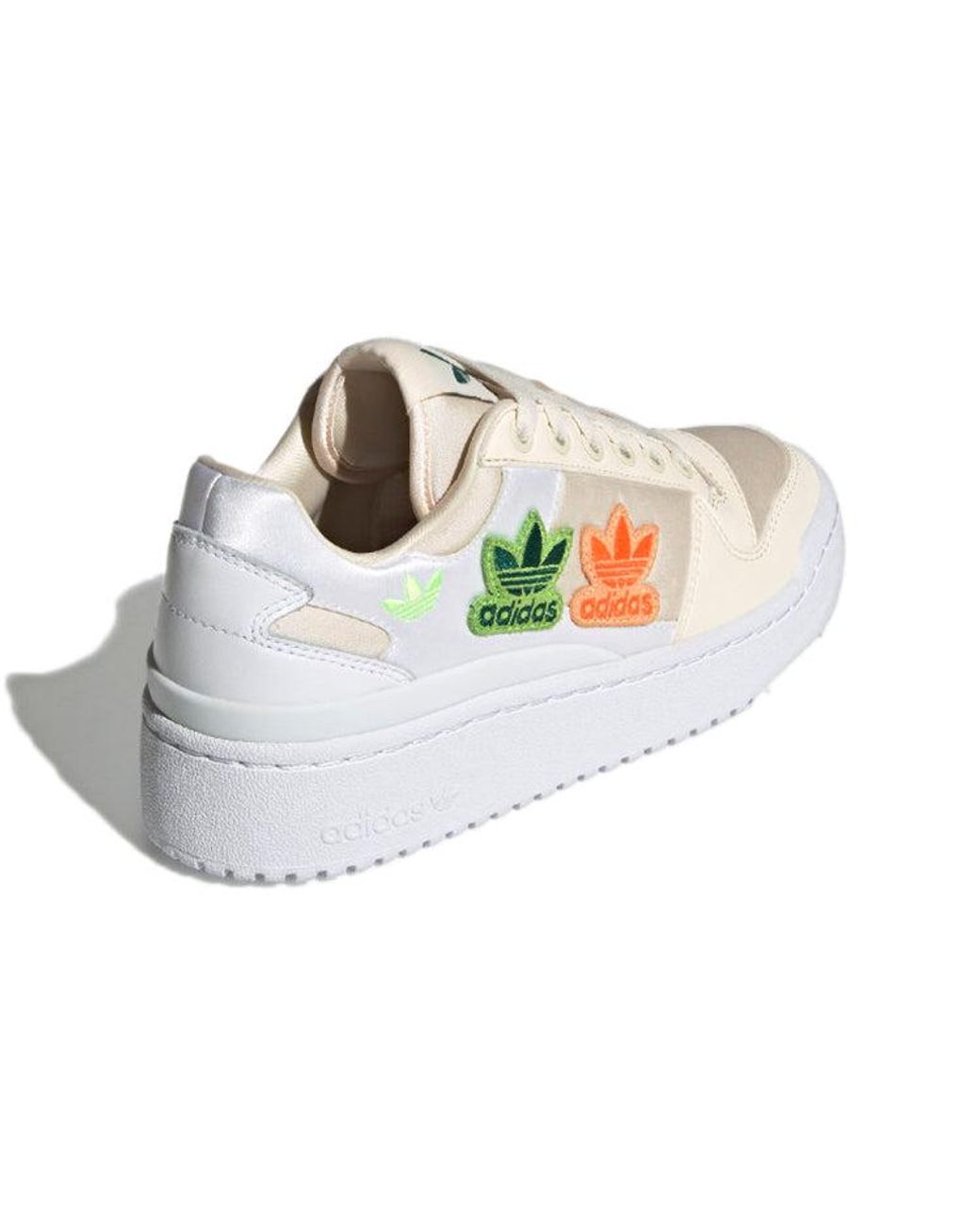 Adidas White Forum Bold