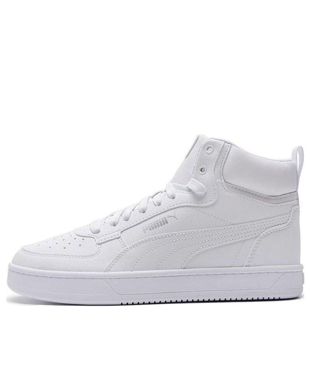 PUMA White Caven 2.0 Mid for men