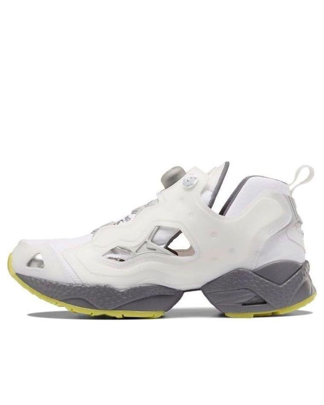 Reebok White Instapump Fury 95 Pure' for men