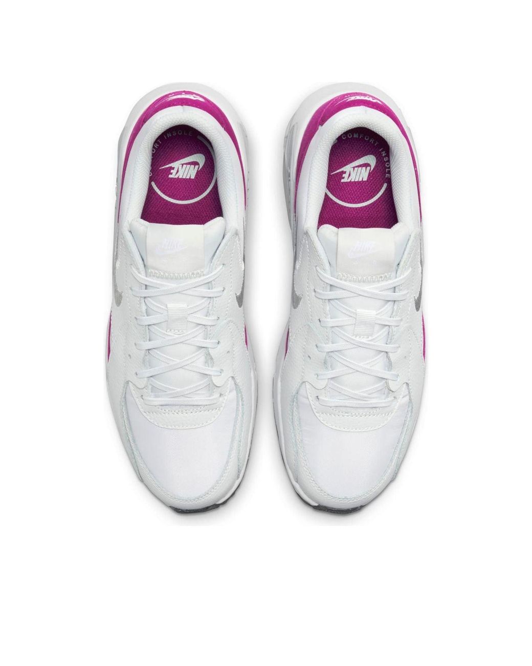 Nike White (Wmns) Air Max Excee 'Photon Dust Hot Fuchsia'