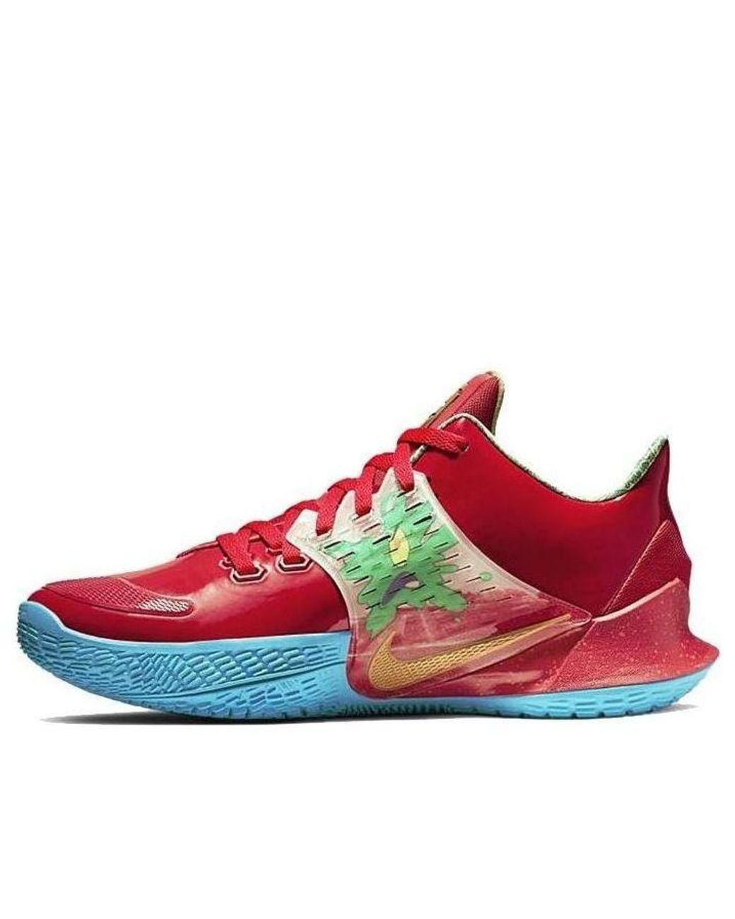 Nike Red Spongebob Squarepants X Kyrie Low 2 Ep 'Mr. Krabs' for men