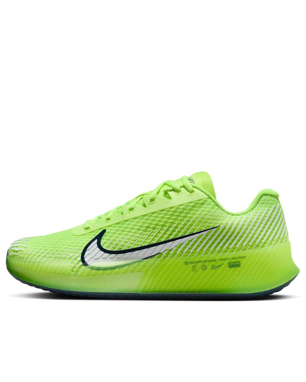 nike green tennis