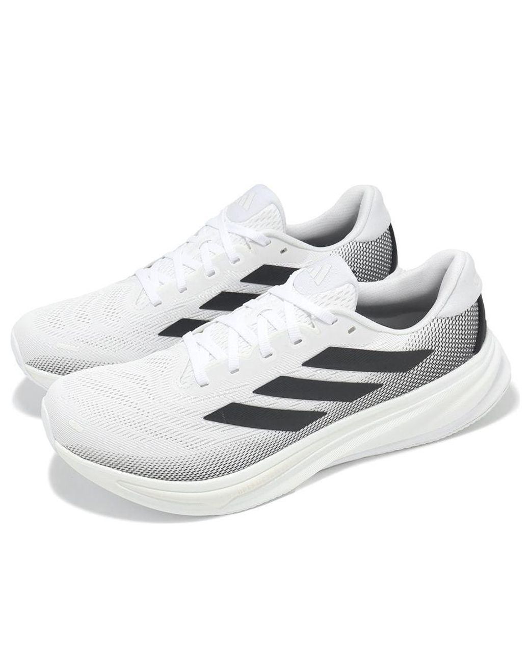 Adidas White Supernova Rise 2 for men