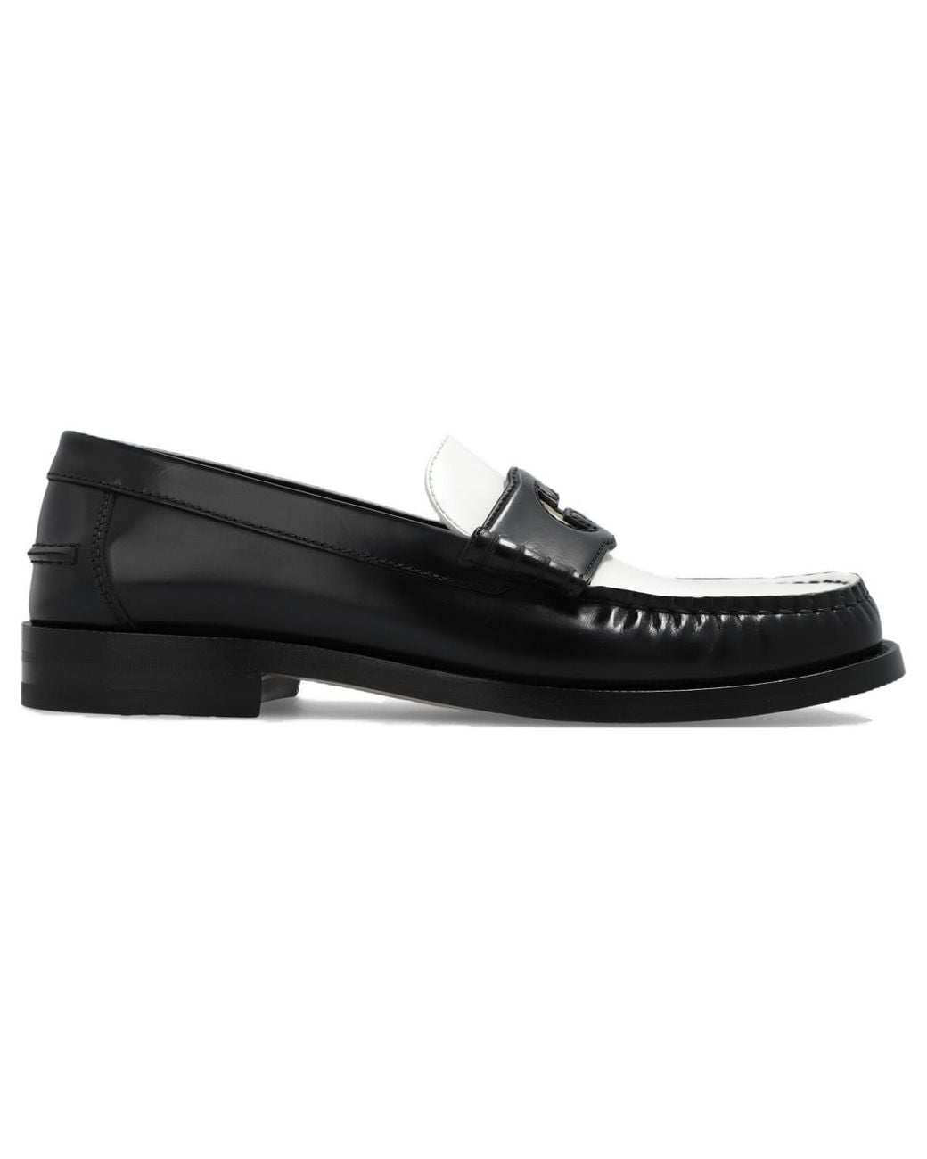 Gucci Black (Wmns) Interlocking G Loafer Leather'