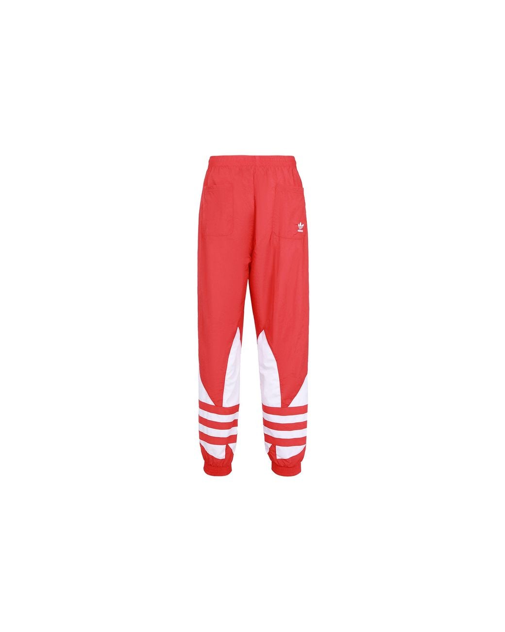 Adidas Red Originals Big Trefoil Track Pants Logo for men