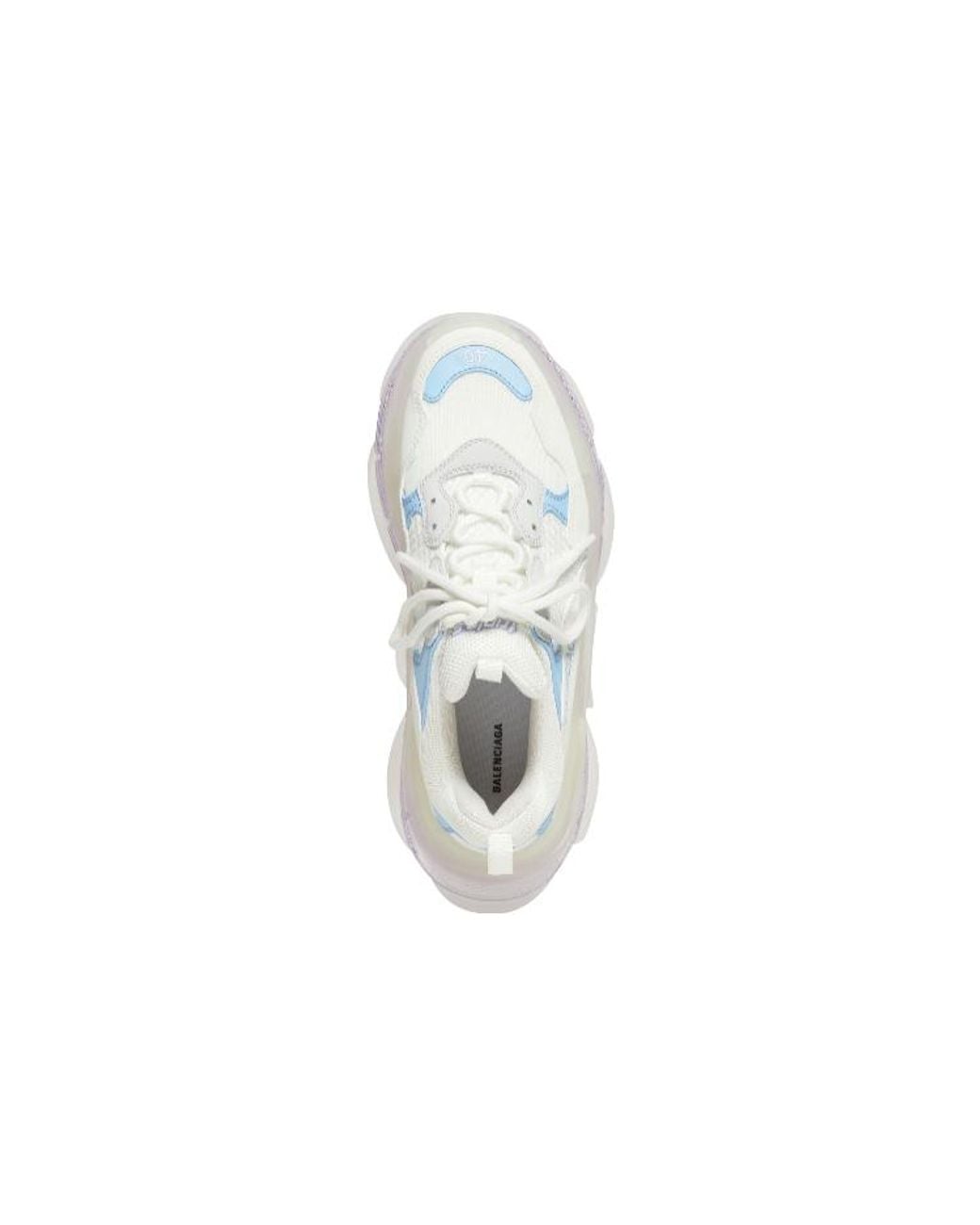Balenciaga White (Wmns) Triple S 'Clear Sole
