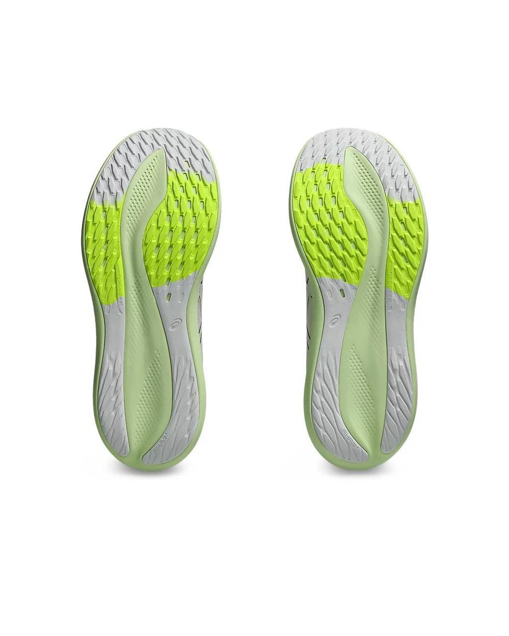 Asics White Glideride Max Running Shoes for men