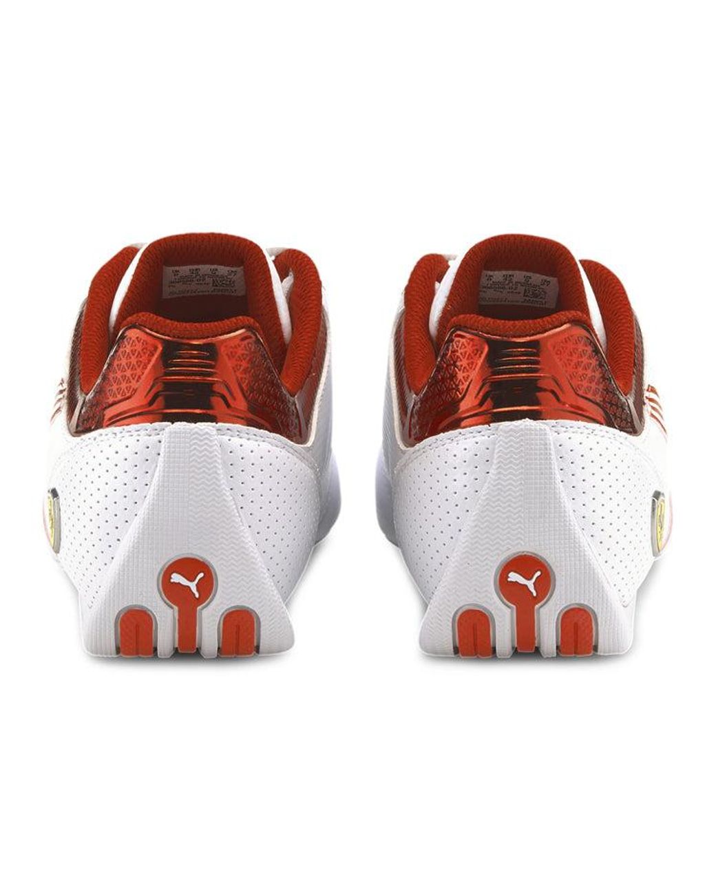 PUMA White Scuderia Ferrari X Future Kart Cat Rosso Corsa' for men
