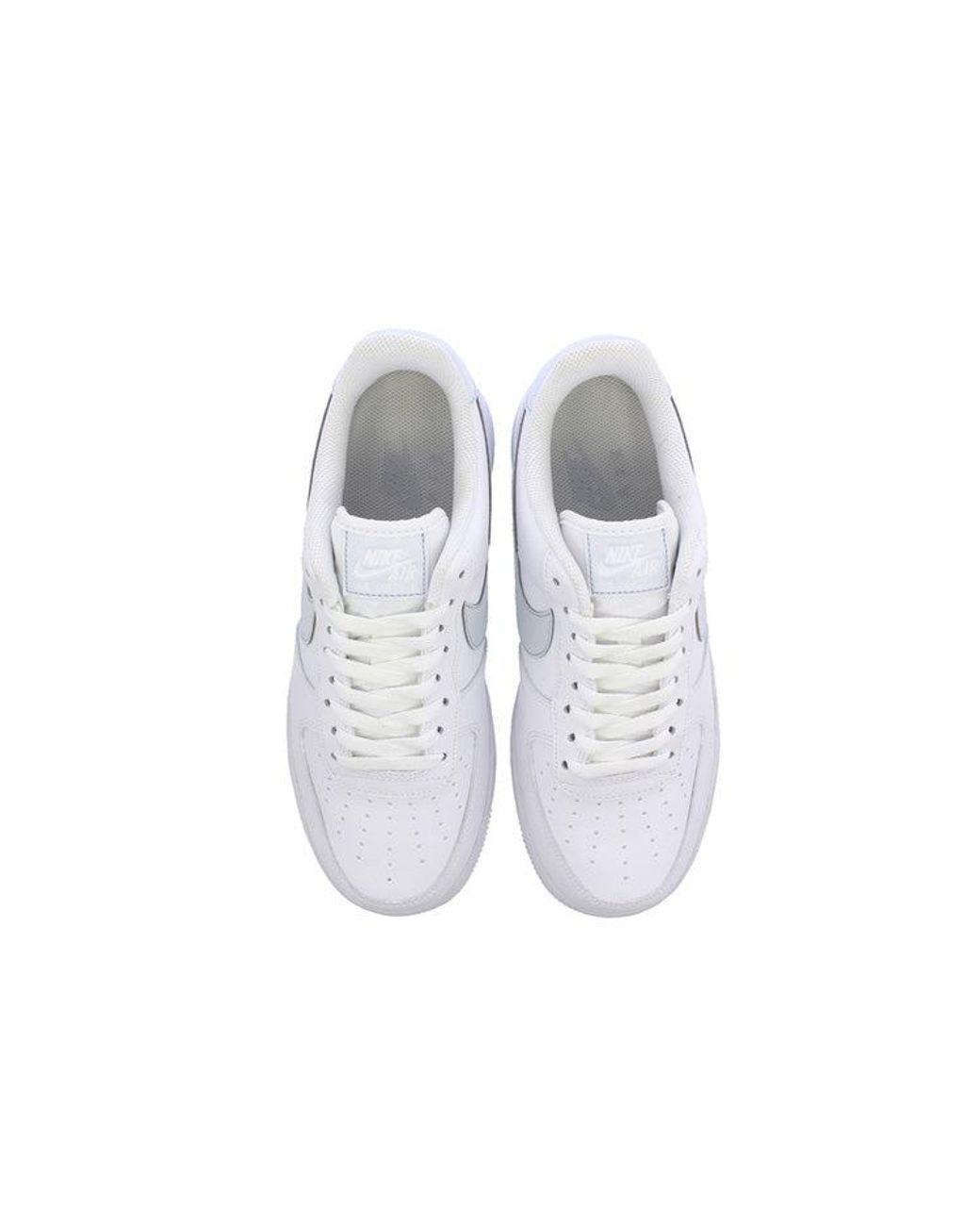 Nike White Air Force 1 Low '07 Metallic' for men