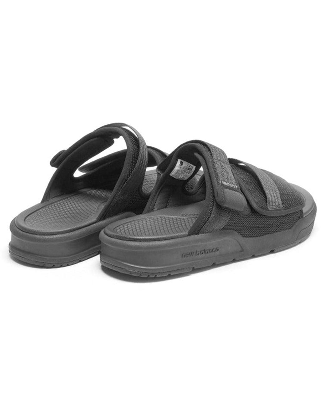 New Balance Black 3201 Series Velcro Fashion Sports Slippers for men