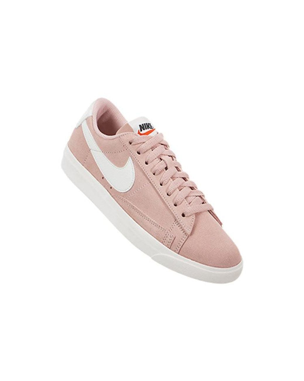 Nike Pink (Wmns) Blazer Low Sd 'Coral Stardust'