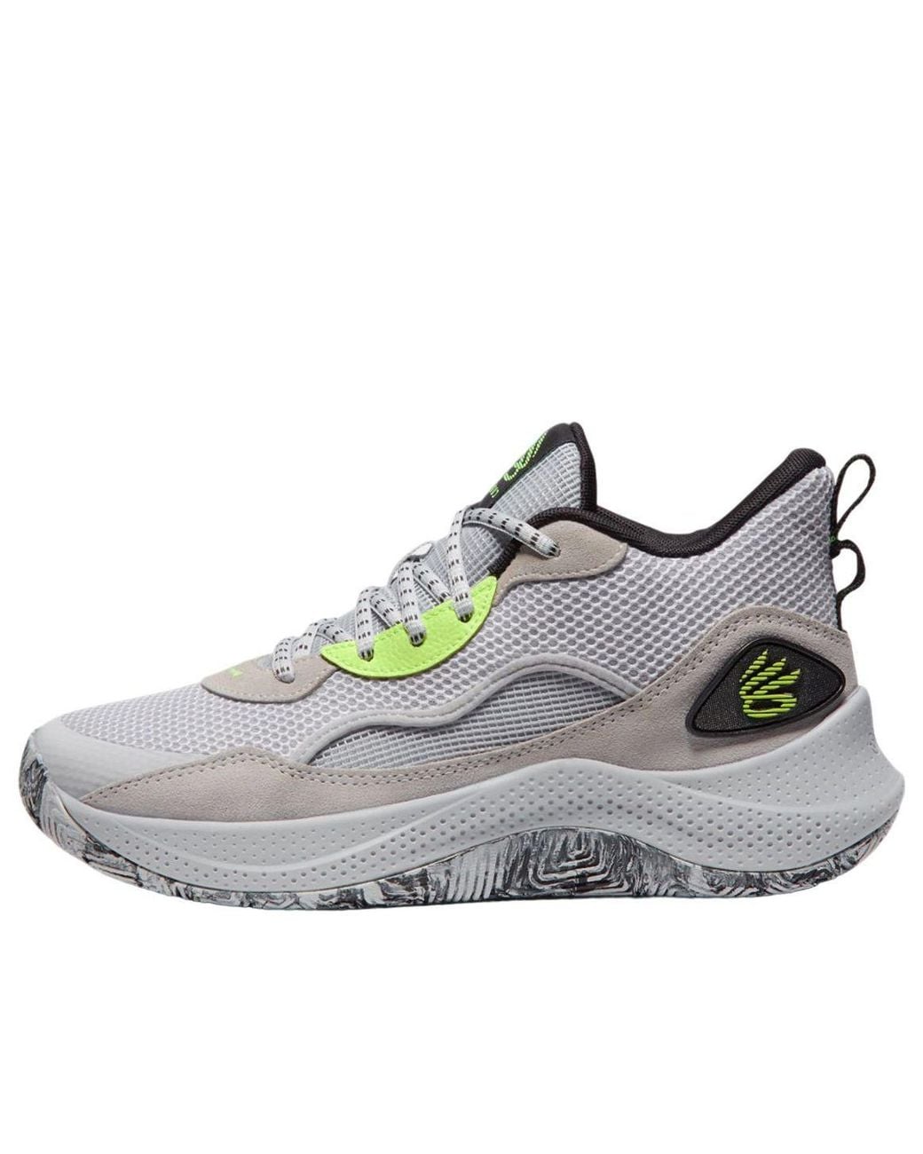 Under Armour Gray Curry 3Z 24 Suede 'Halo' for men