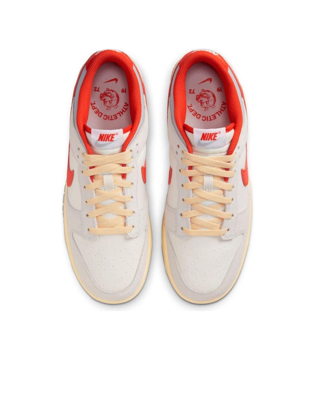 Nike White Dunk Low '85 Athletic Department' for men
