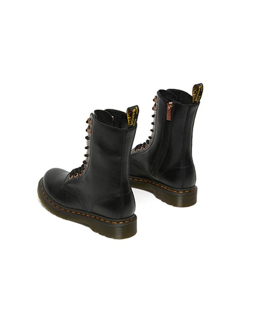 Dr. Martens Black (Wmns) 1490 Hdw Wanama Martin Boots