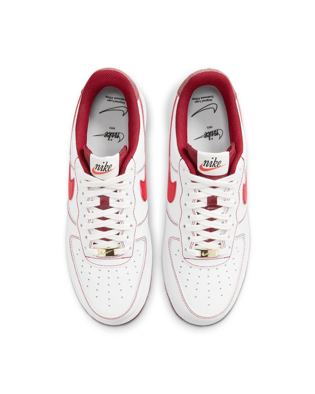 Nike White Air Force 1 '07 University' for men