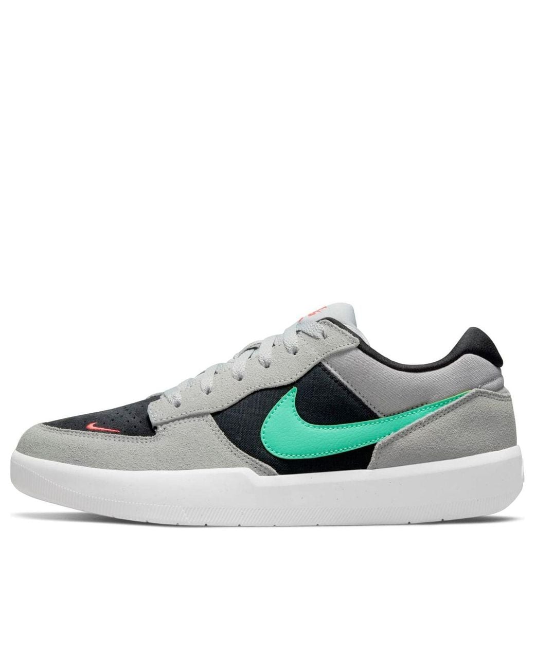 Nike Gray Sb Force 58 Skate Shoe for men