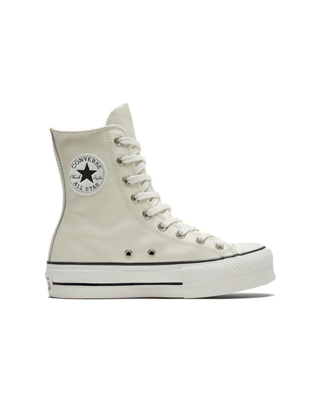 Converse Metallic (Wmns) Chuck Taylor All Star Lift X-High 'Egret'