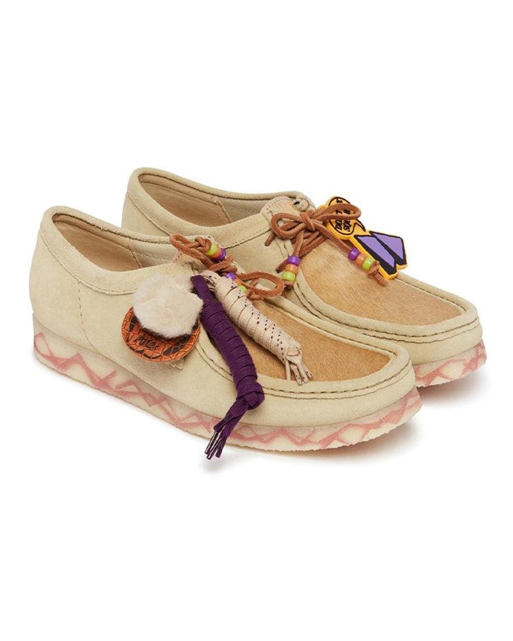 Clarks Natural (Wmns) X Aries Wallabee 'Maple Combination'