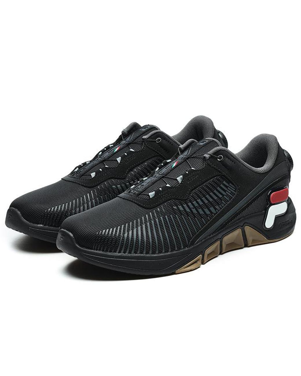 Fila Black Xft Boa Athletics Shoes 'Falcon' for men