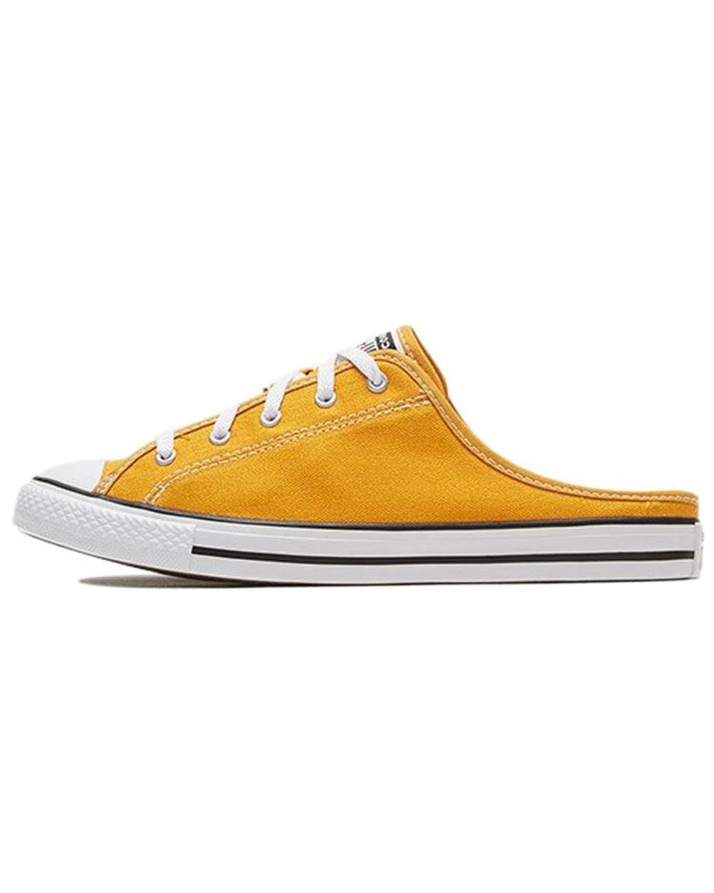 Converse Yellow (Wmns) Chuck Taylor All Star Dainty Mule Slip 'Sunflower'