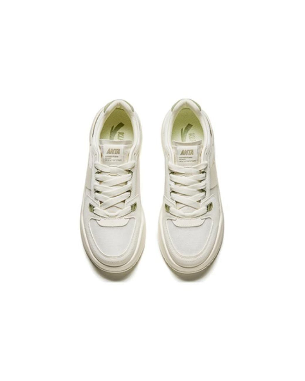 Anta White Skateboarding Series Sneakers for men