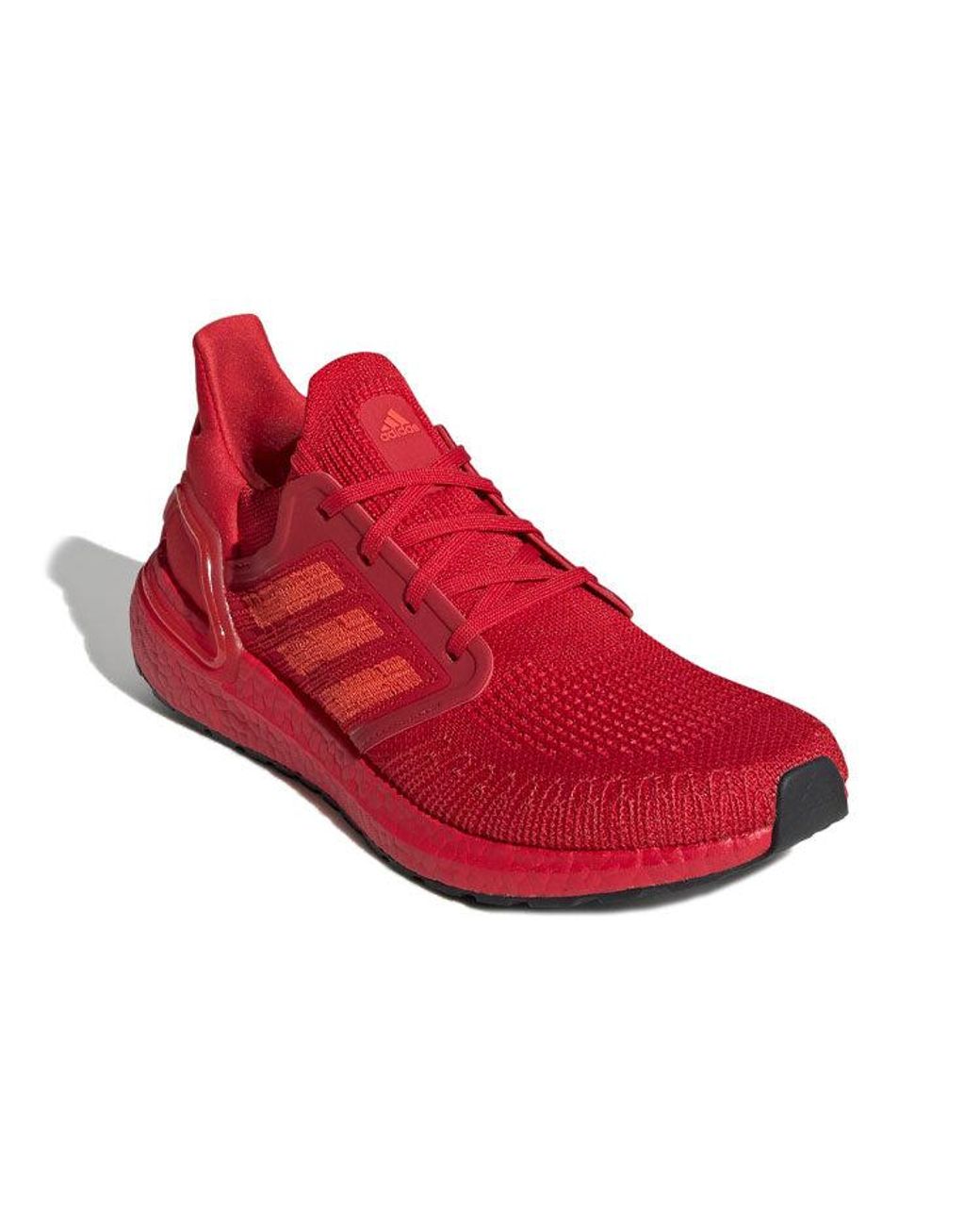 Adidas Red Ultraboost 20 'Solar' for men