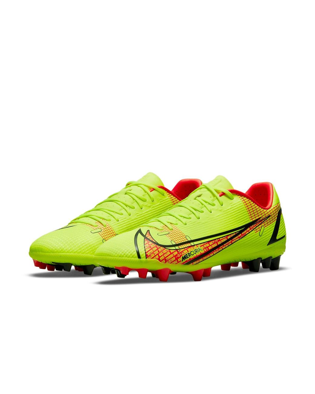 Nike Yellow Mercurial Vapor 14 Academy Fg Mg 'Motivation Pack' for men