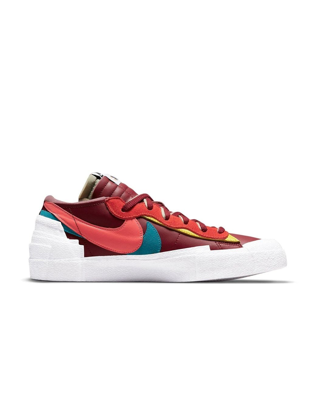Nike Red X Sacai X Kaws Blazer Low 'Team' for men