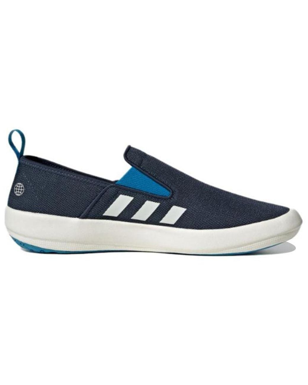 Adidas Blue Terrex Boat Slip-On Shoes for men