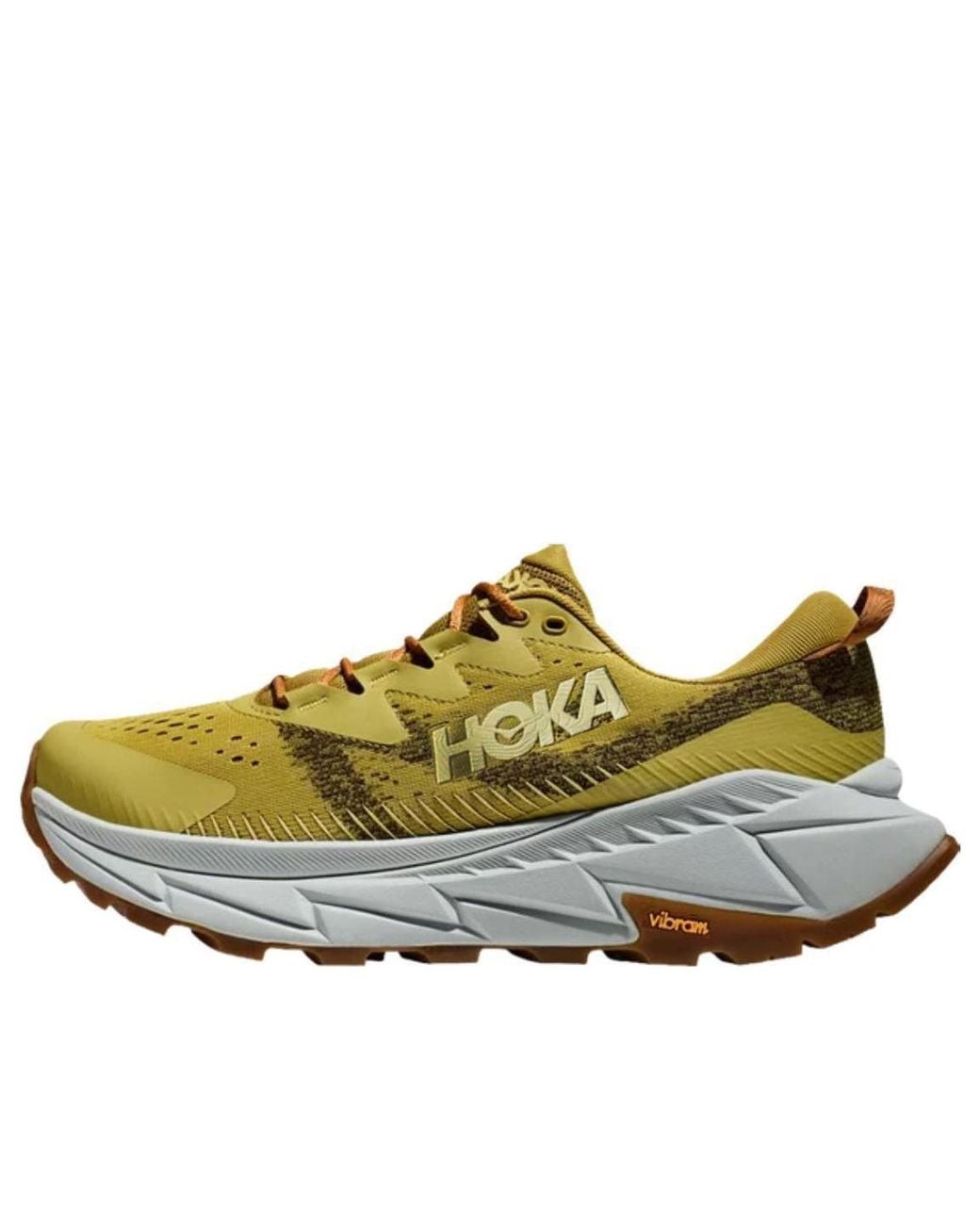 Hoka One One Brown Skyline 'Golden Lichen' for men