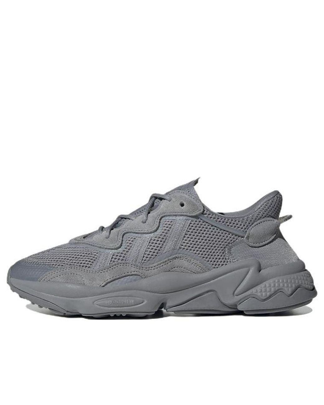 Adidas Gray Ozweego Shoes for men